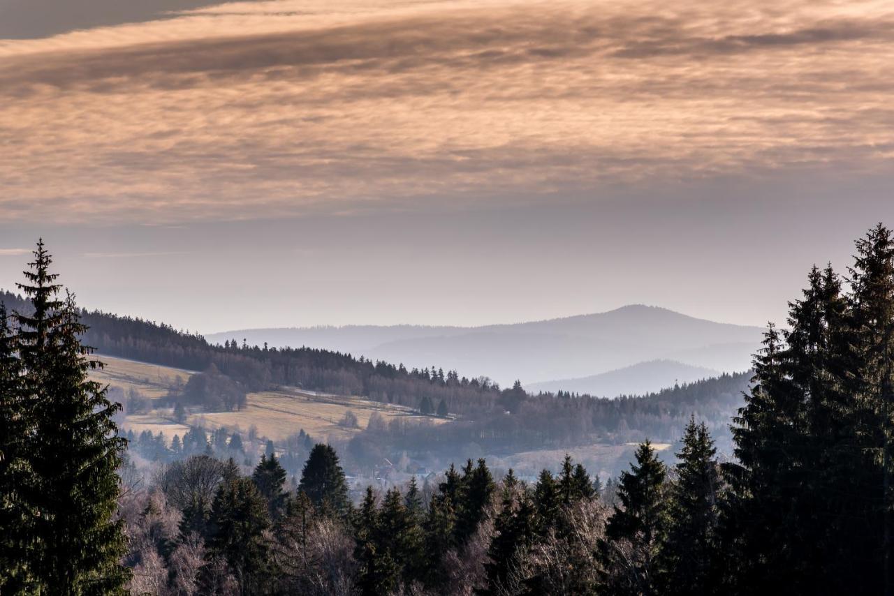 Apartmány Domino Železná Ruda Exteriér fotografie